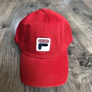 FILA SPORT Vintage Logo Baseball Cap